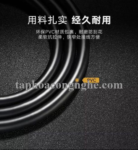 Ugreen 11680 10M màu Đen Cáp chuyển đổi DVI 24 + 5 sang VGA DV102 30011680